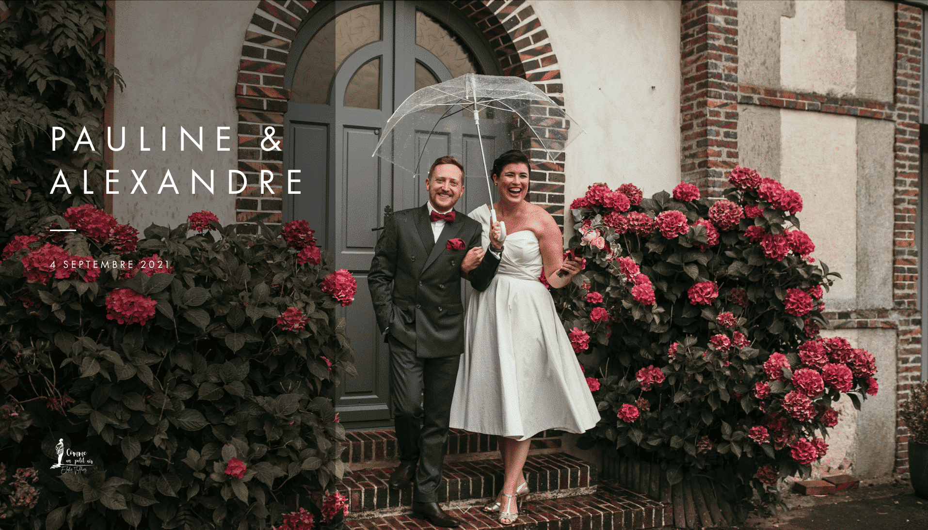 Duo photo vidéo mariage